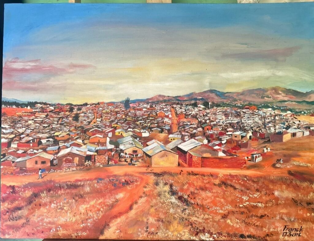 Landscape, artwork by Franck